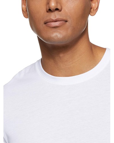 ARMANI AX MAGLIA M/LUNGA 100% COTTON.1100 WHITE