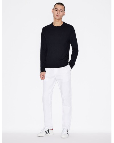 ARMANI AX PANTALONE UOMO.1100 WHITE