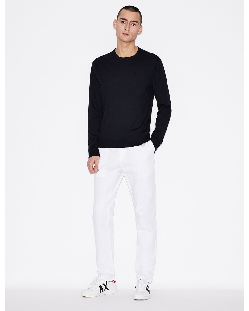ARMANI AX PANTALONE UOMO.1100 WHITE