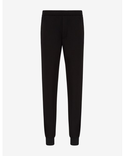 ARMANI AX PANTALONE PANTATUTA  34% POLYAMIDE, 62% VISCOSE, 4% ELASTANE.1200 BLACK