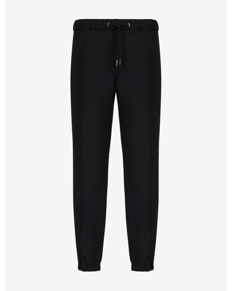 ARMANI AX PANTALONI PANTABITO 32%VISCOSE,65%POLYESTER,3%ELASTANE.2240 BLACK/BLACK LABEL
