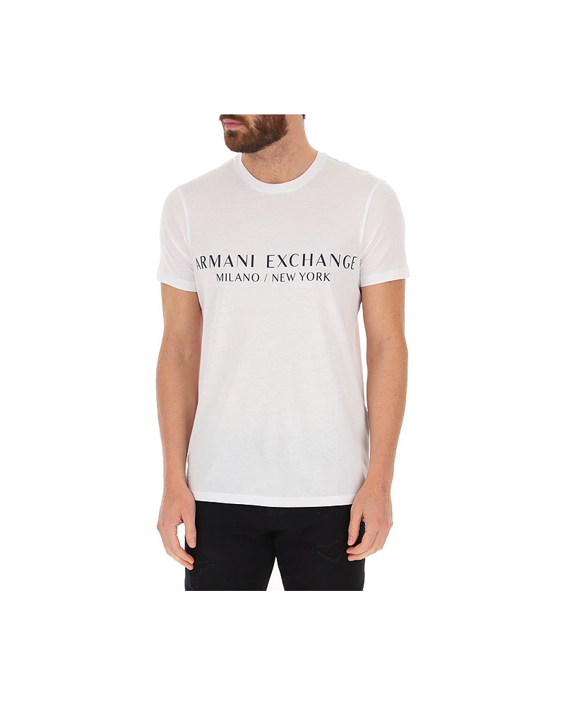ARMANI AX T-SHIRT M/CORTA.1100 WHITE