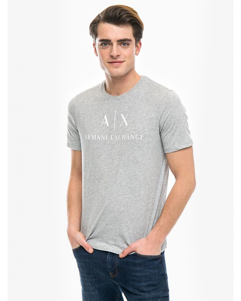 ARMANI AX T-SHIRT M/CORTA.3929 B09B HEATHER GREY 3929 B09B HEATHER GREY 