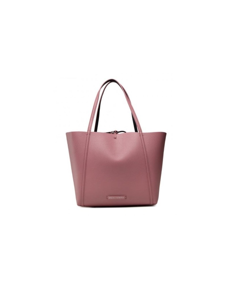 ARMANI AX ACCESSORI BAG 100% POLYURETHANE.05371 ROSE/BLACK
