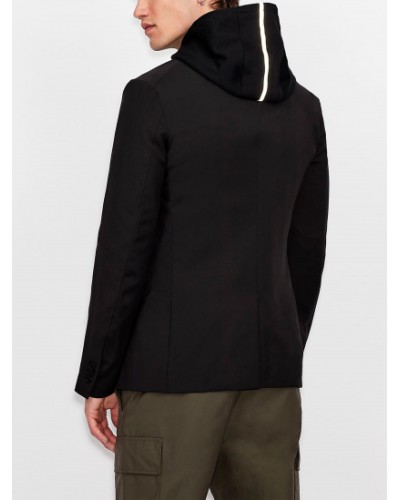ARMANI AX GIACCA 65% POLYESTER, 35% VISCOSE.1200 BLACK
