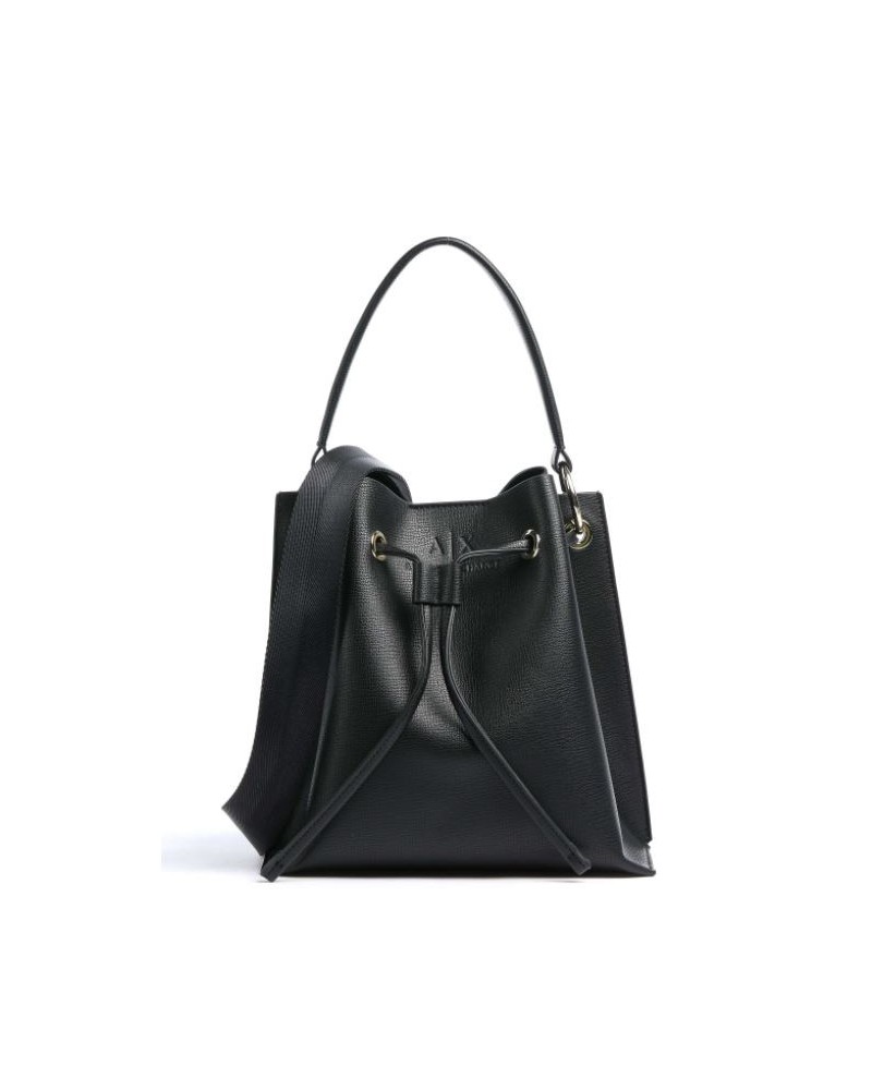 ARMANI AX ACCESSORI BAG 100% POLYURETHANE.00020 NERO