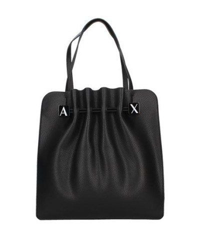 ARMANI AX ACCESSORI BAG 100% POLYURETHANE.00020 NERO