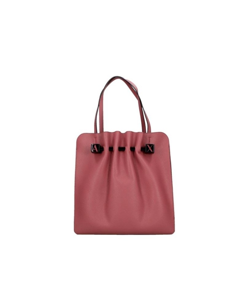 ARMANI AX ACCESSORI BAG 100% POLYURETHANE.04271 ROSE