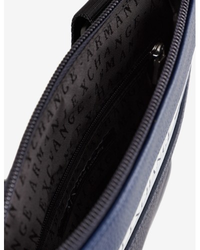 ARMANI AX TRACOLLA MINI 100%POLYESTER.00035 BLU NAVY