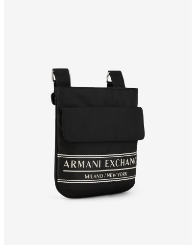 ARMANI AX TRACOLLA MINI 100%POLYESTER.00020 NERO