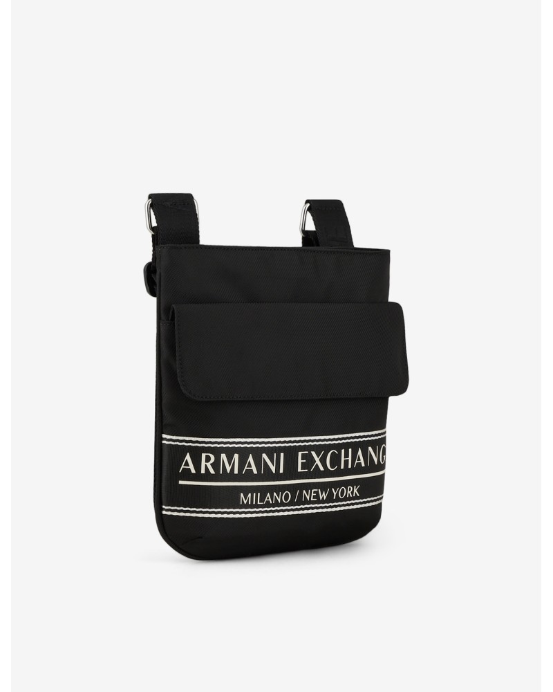 ARMANI AX TRACOLLA MINI 100%POLYESTER.00020 NERO