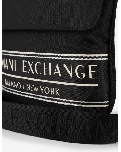 ARMANI AX TRACOLLA MINI 100%POLYESTER.00020 NERO
