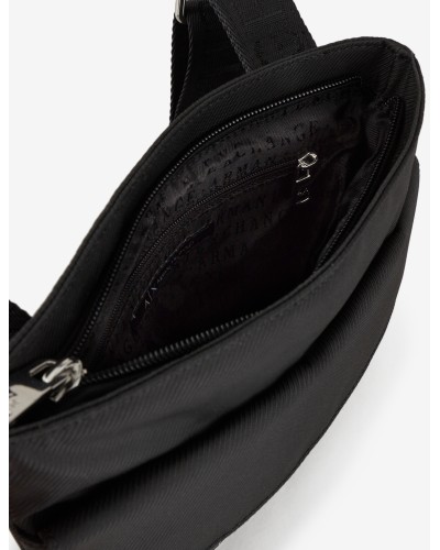 ARMANI AX TRACOLLA MINI 100%POLYESTER.00020 NERO