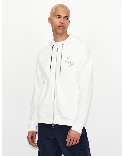 ARMANI AX FELPA  100% COTTON.1116 OFF WHITE