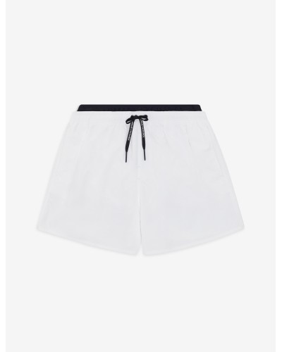 ARMANI AX INTIMO MARE BOXER  100% POLYAMIDE.00010 BIANCO