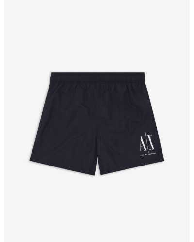 ARMANI AX INTIMO MARE BOXER 100%POLYESTER.00136 NAVY