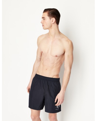 ARMANI AX INTIMO MARE BOXER 100%POLYESTER.00136 NAVY