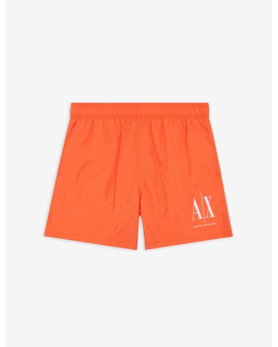 ARMANI AX INTIMO MARE BOXER 100%POLYESTER.00268 FLAME
