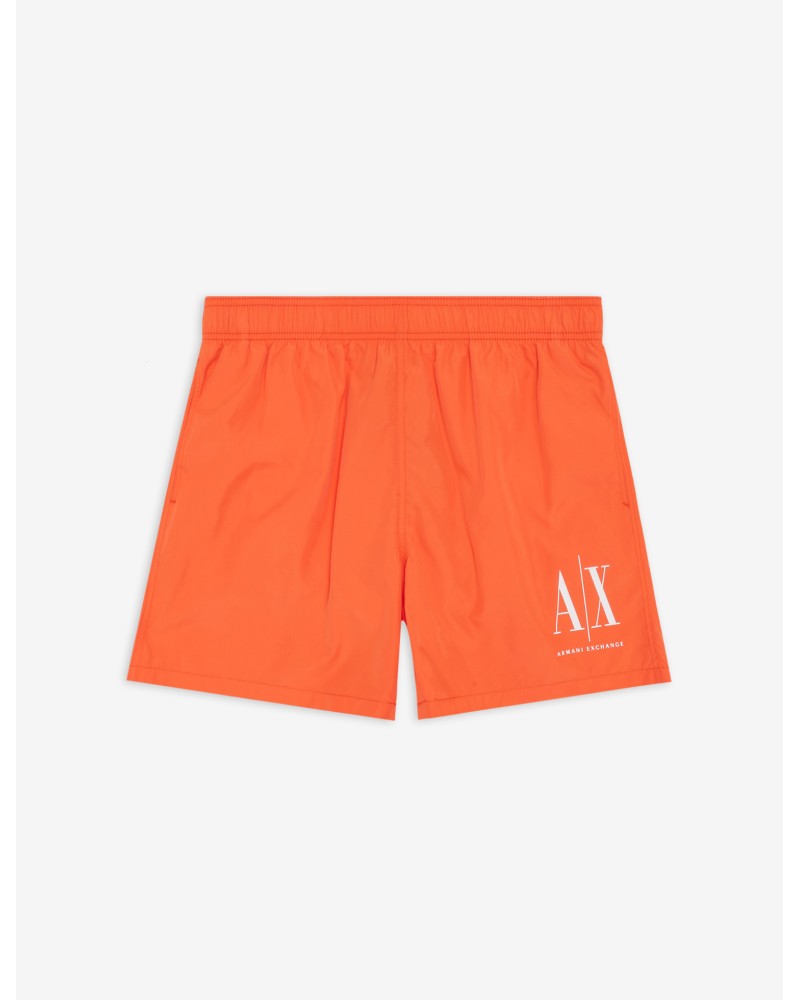 ARMANI AX INTIMO MARE BOXER 100%POLYESTER.00268 FLAME